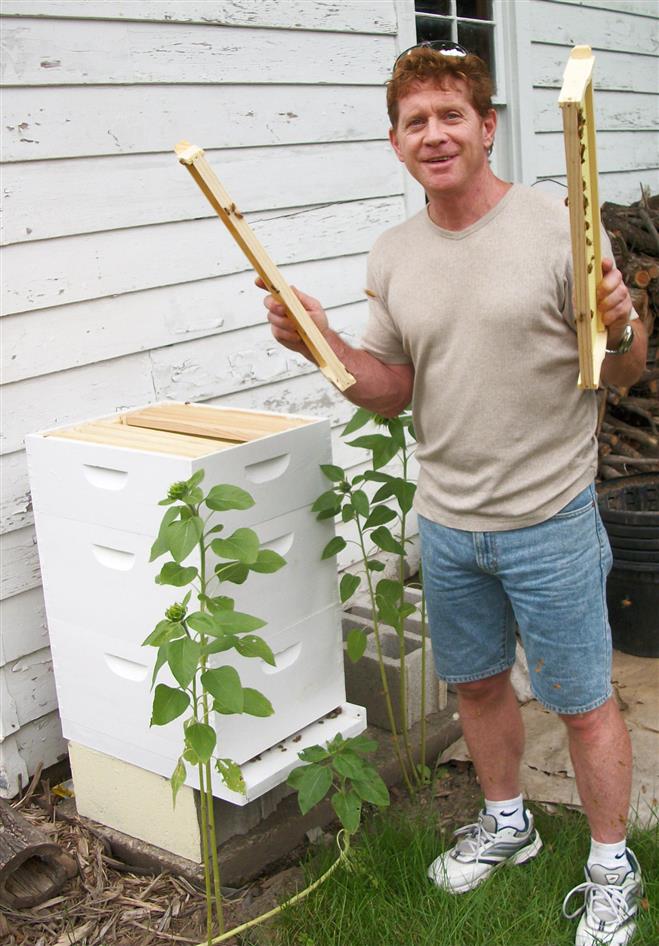 Mykl Dettlaff wants the city to allow beekeeping.