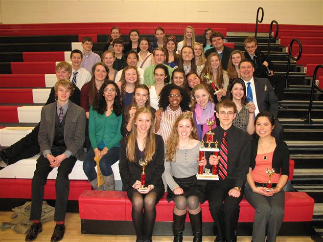 The Wauwatosa East forensics team took second place it in its own tournament Saturday.