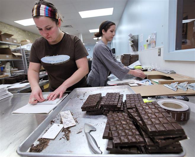 Julie Waterman, owner of Indulgence Chocolatiers in Milwaukee, will open up a third location in Wauwatosa next year.