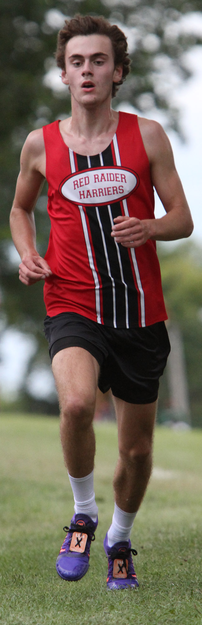 Wauwatosa East’s Sam Potter finished second with a time of 16:41.91 in the Menomonee Falls Coaches Classic cross country race Aug. 28 at Rotary Park.