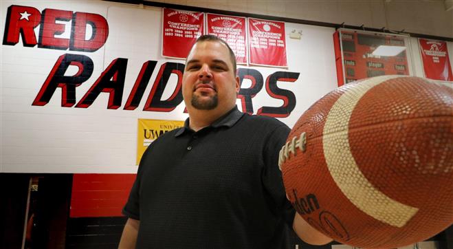 Matt Kender is the new head football coach at Wauwatosa East. He hopes to put his mark on the program.