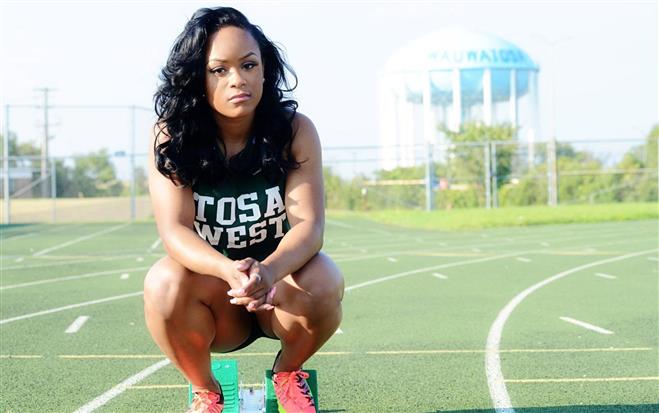 Wauwautosa West senior Azya McLin committed to Indiana State University last week. McLin has placed at state and is part of the defending state 4x100-meter relay.