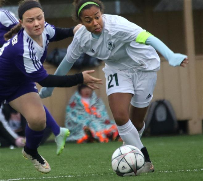 Wauwatosa West senior Gaby Zabala was the Woodland Conference Player of the Year. She also earned two team awards: the MVP and the Golden Boot awards.
