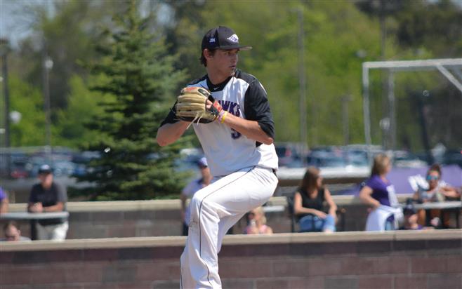 Wauwatosa West grad Austin Jones delivers a pitch for the University of Wisconsin-Whitewater this season. Jones was recently drafted by the Chicago Cubs.