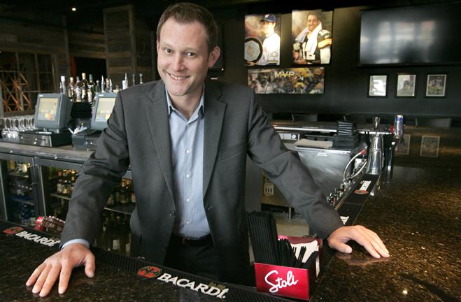 Eric Kaye is the general manager of the 8-Twelve Bar & Grill.