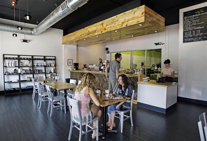 Valentine Coffee, 5918 W. Vliet St,, has a “tasting room” that doubles as a cafe.